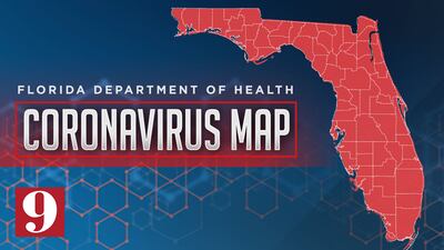 The Florida Dept. of Health launched its own map for people to track the number of coronavirus cases in the state.