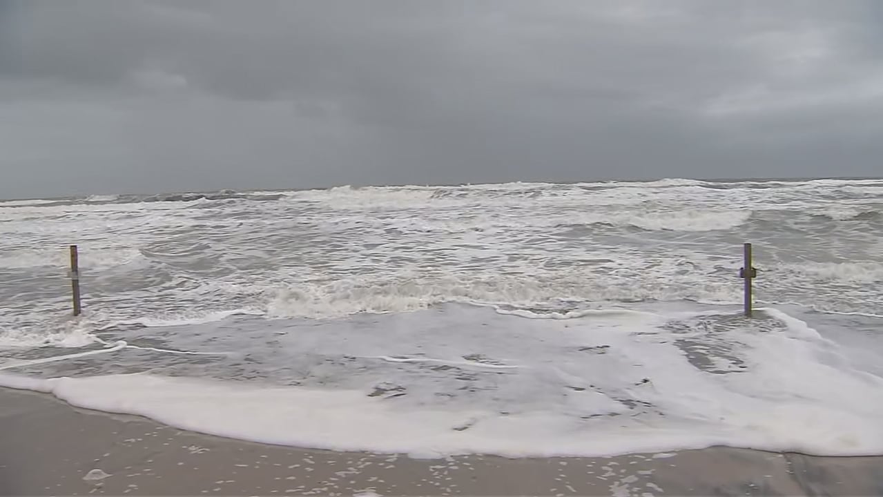 Strong winds and rough surf hit Volusia County beaches