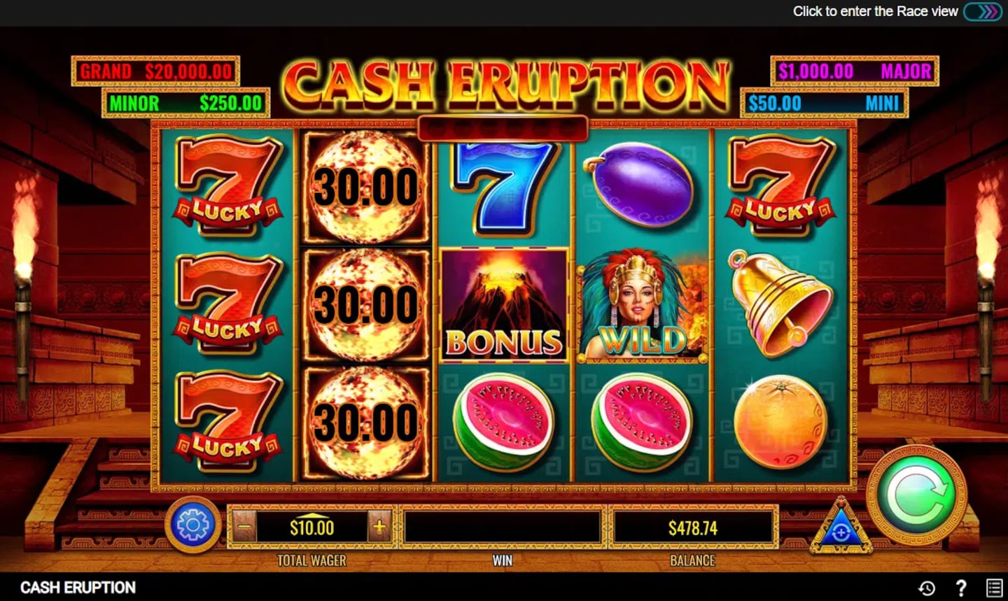 Hard Rock Bets Cash Eruption