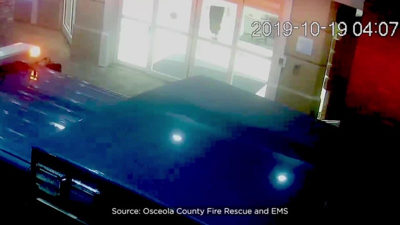 WATCH: Surveillance video shows Osceola Co. firefighters brawl while patient waits to go to hospital