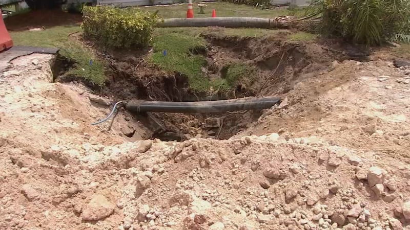 Palm Bay Estates road washout sparks debate over costly repairs