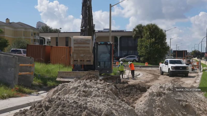 Major infrastructure upgrade happening in Downtown Orlando