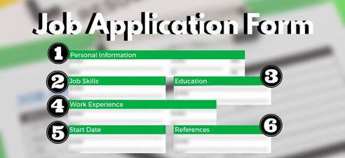 How to fill out a job application