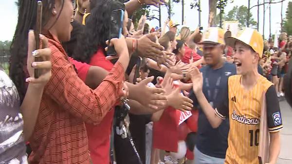 Lake Mary All-Stars receive victory parade at Disney World