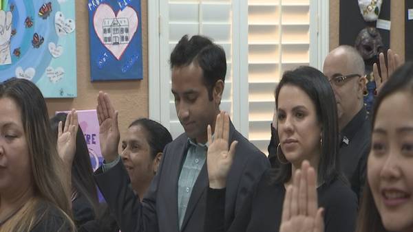 Central Florida residents celebrate Independence Day as new US citizens