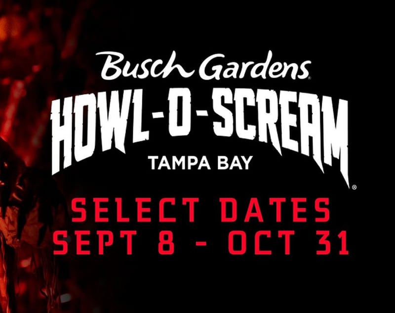 Busch Garden Howl-O-Scream offering discount tickets