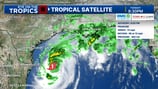 Francine reaches hurricane strength, making her way toward Louisiana