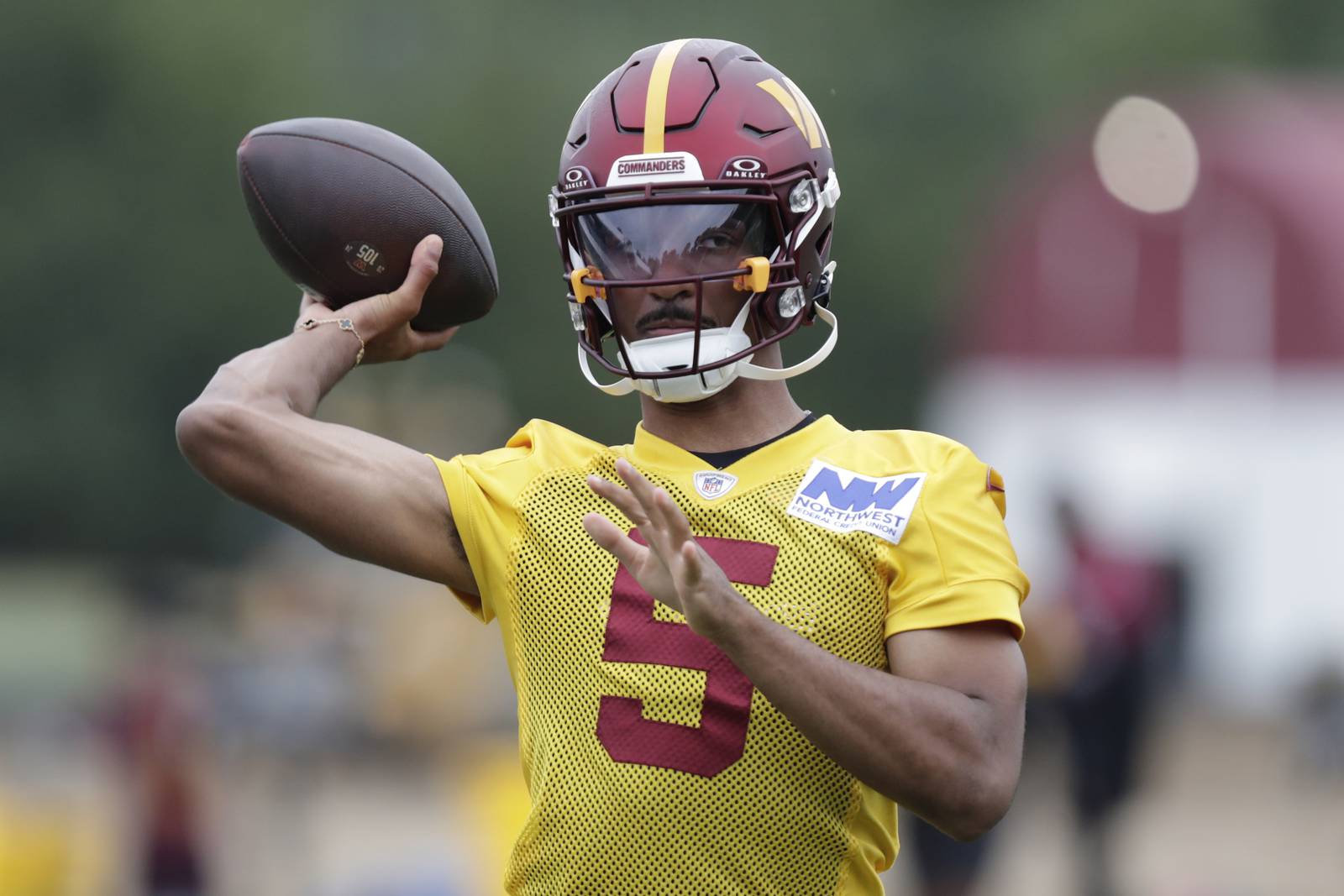 Rookie quarterback Jayden Daniels is the focus of Washington Commanders