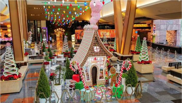 Sweet trip: Visit a life-size gingerbread house on the Las Vegas Strip