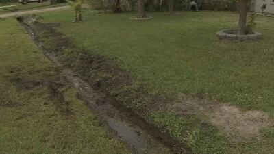City of Palm Bay says there is no issue with flooding in one neighborhood, but a resident disagrees