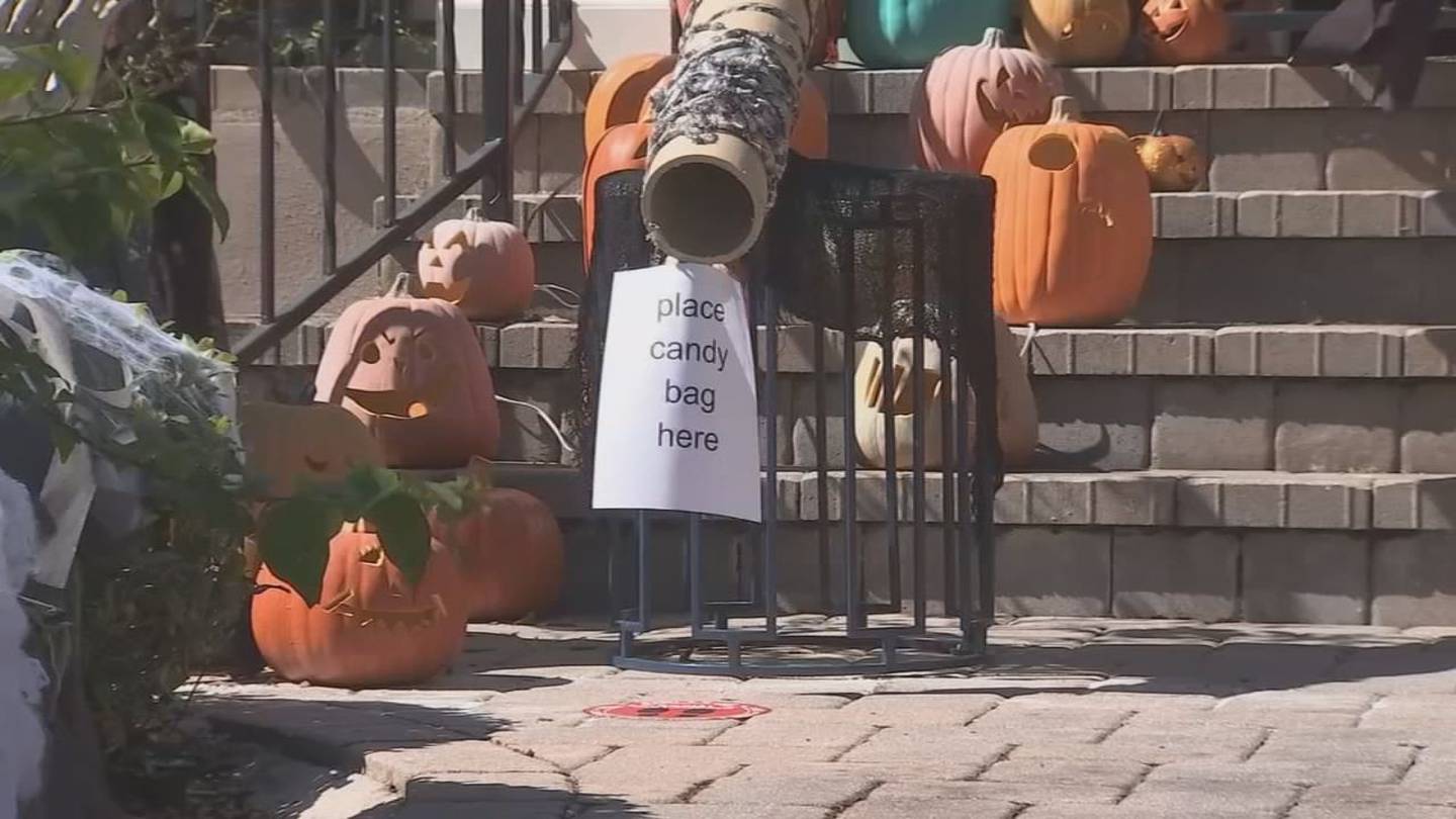 VIDEO Baldwin Park gets creative for trickortreating WFTV