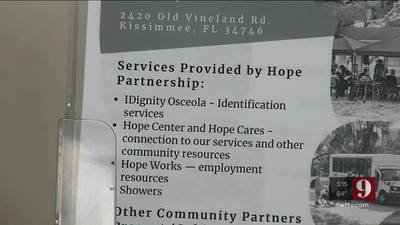 A Central Florida organization is giving the homeless “Hope” and the proper ID’s