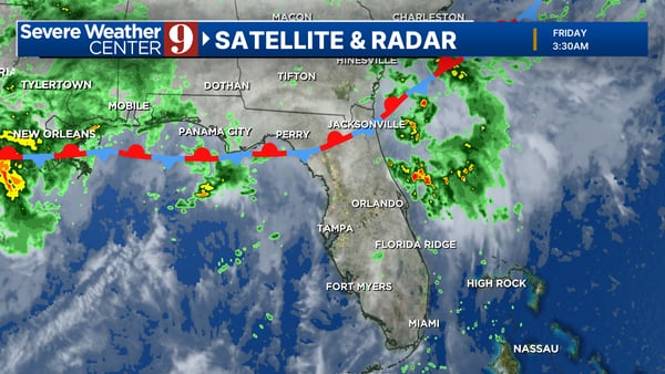 Storm activity to increase flooding risk for parts of Central Florida over weekend