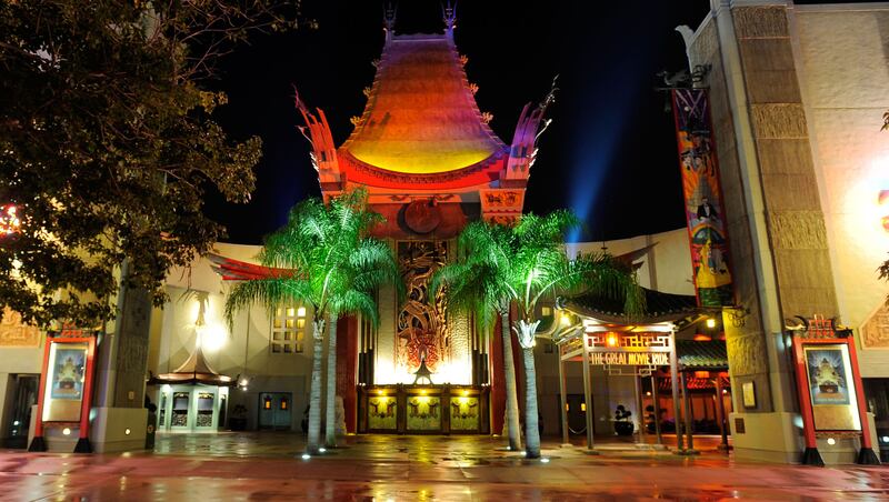 Walt Disney World Resort guests took a ride through the most famous film sets in silver screen history at The Great Movie Ride at Disney's Hollywood Studios. The Great Movie Ride closed in August, 2017.