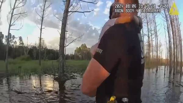 ‘Holding on to a dead tree stump’: Deputies find missing boy with autism in a pond