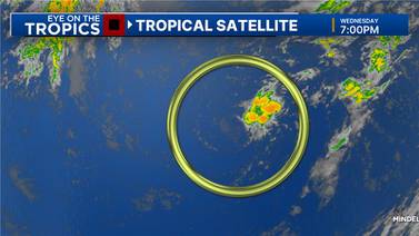 Early tropical disturbance could be indicative of a very active hurricane season