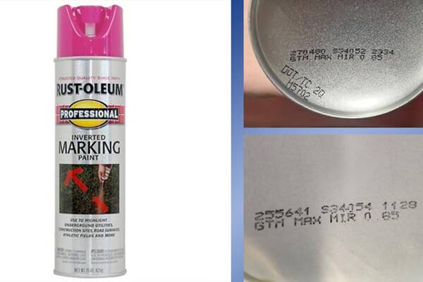 Recall alert: Rust-Oleum Professional Florescent Pink marking paint recalled