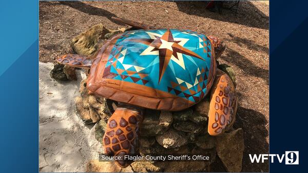 $5,000 reward offered for information leading to return of stolen turtle sculpture