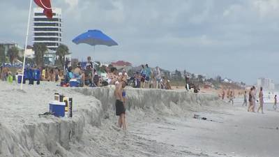 Flagler County beach renourishment project completed early, in time for Labor Day weekend