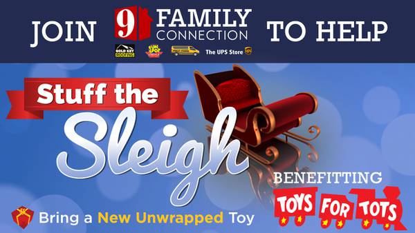Stuff the Sleigh: Bring new, unwrapped toys to WFTV to brighten a child’s Christmas