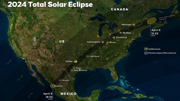 Solar eclipse 2024: Enter your zip code, see how eclipse will look from your home 