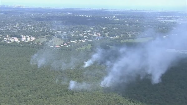 Brush fire sends smoke toward I-95 in Volusia County