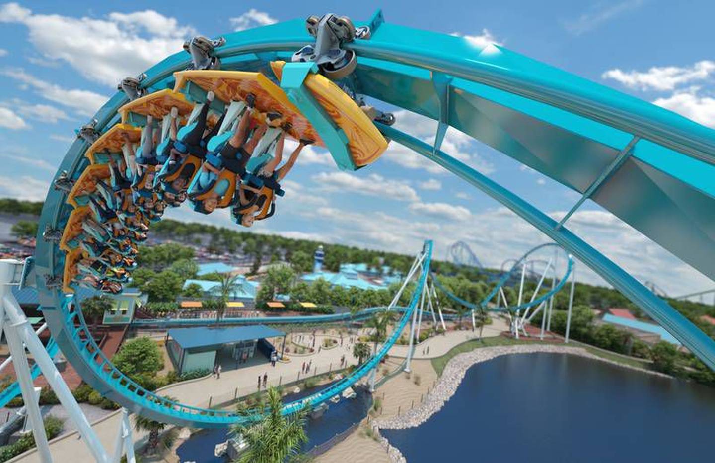 SeaWorld Orlando’s new thrill ride ‘Pipeline’ to debut this spring WFTV
