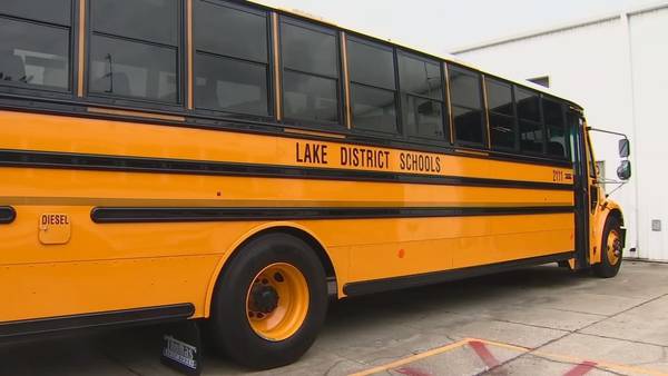 VIDEO: Lake County child arrested after punching school bus driver, aide
