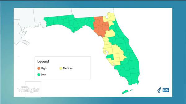 Video: CDC says all of Central Florida now considered ‘low’ COVID-19 community level