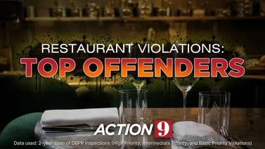 SEE: Restaurant violations: Action 9 reveals the top offenders