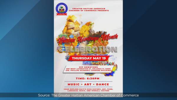 Happening today: Celebrate Haitian Heritage Month in Orlando
